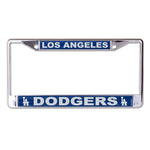 Los Angeles Dodgers Lic Plt Frame S/L Printed