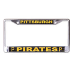Pittsburgh Pirates Lic Plt Frame S/L Printed