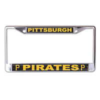 Pittsburgh Pirates Lic Plt Frame S/L Printed