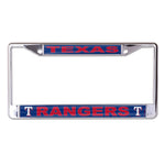 Texas Rangers Lic Plt Frame S/L Printed
