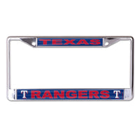 Texas Rangers Lic Plt Frame S/L Printed