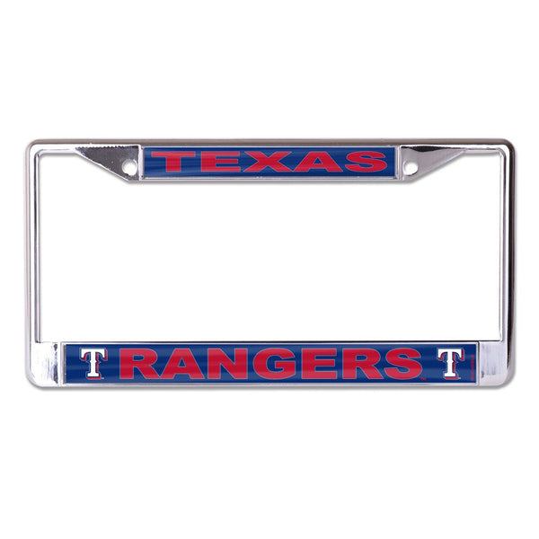 Texas Rangers Lic Plt Frame S/L Printed
