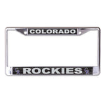 Colorado Rockies Lic Plt Frame S/L Printed