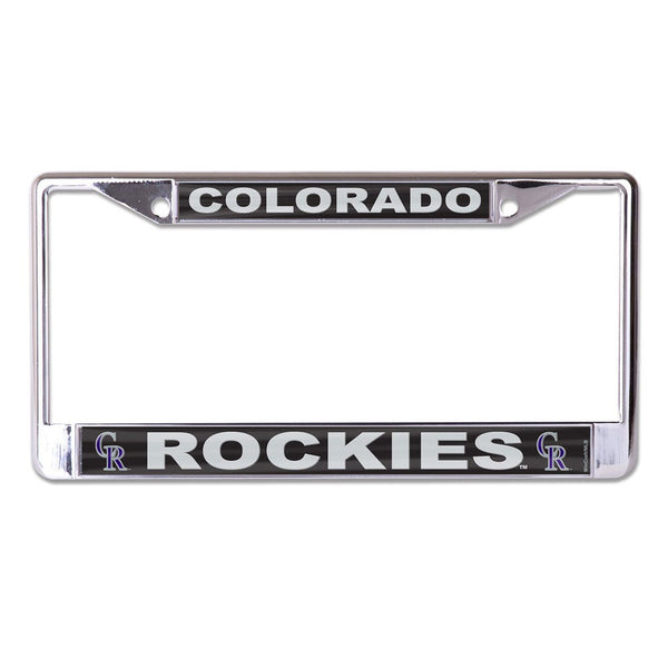 Colorado Rockies Lic Plt Frame S/L Printed