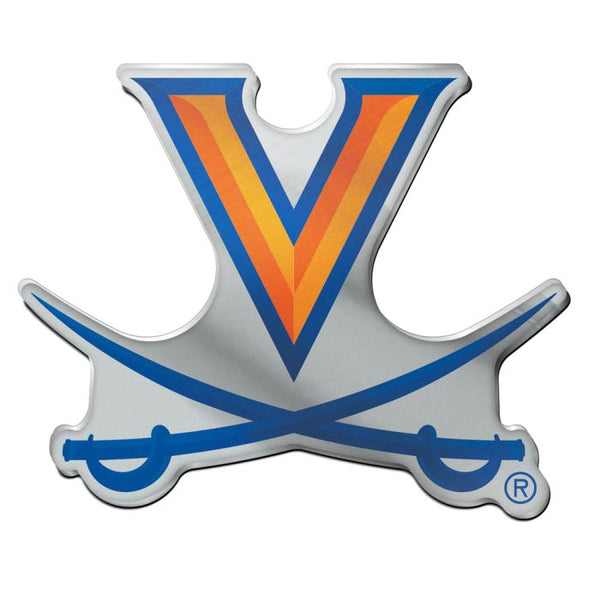 Wholesale-Virginia Cavaliers Acrylic Auto Emblem