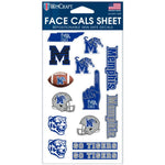 Wholesale-Memphis Tigers Face Cals 4" x 7"