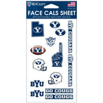 Wholesale-Brigham Young Cougars Face Cals 4" x 7"