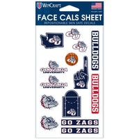 Wholesale-Gonzaga Bulldogs Face Cals 4" x 7"