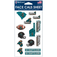 Wholesale-Coastal Carolina Chanticleers Face Cals 4" x 7"