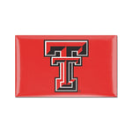 Wholesale-Texas Tech Red Raiders Domed Magnets 3" x 5"