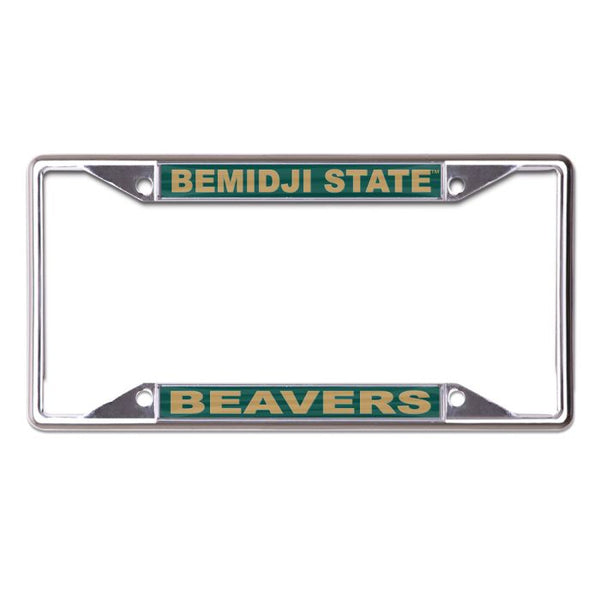 Wholesale-Bemidji State Beavers Lic Plt Frame S/S Printed