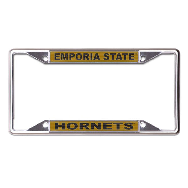 Wholesale-Emporia State Hornets Lic Plt Frame S/S Printed