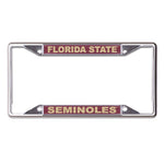 Wholesale-Florida State Seminoles Lic Plt Frame S/S Printed