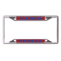 Wholesale-Ole Miss Rebels Lic Plt Frame S/S Printed