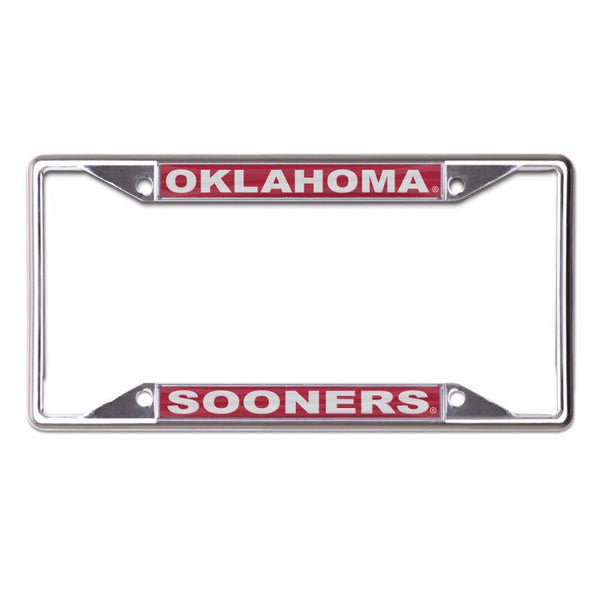 Wholesale-Oklahoma Sooners Lic Plt Frame S/S Printed