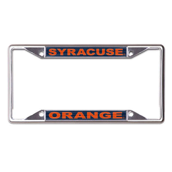 Wholesale-Syracuse Orange Lic Plt Frame S/S Printed