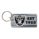 Las Vegas Raiders Keychain Rectangle