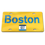 Boston Red Sox / City Connect City Connect Specialty Acrylic License Plate