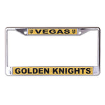 Vegas Golden Knights Lic Plt Frame S/L Printed