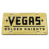 Vegas Golden Knights Specialty Acrylic License Plate