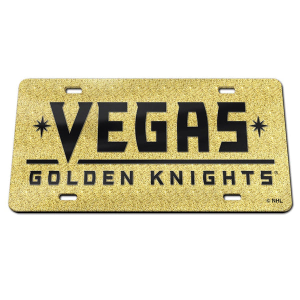 Vegas Golden Knights Specialty Acrylic License Plate