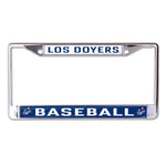 Los Angeles Dodgers Lic Plt Frame S/L Printed