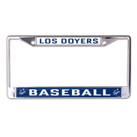 Los Angeles Dodgers Lic Plt Frame S/L Printed