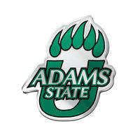 Adams State University Grizzlies Acrylic Auto Emblem