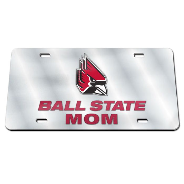 Wholesale-Ball State Cardinals Specialty Acrylic License Plate