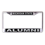 Wholesale-Michigan State Spartans Lic Plt Frame S/L Printed