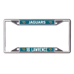 Jacksonville Jaguars Lic Plt Frame S/S Printed Trevor Lawrence