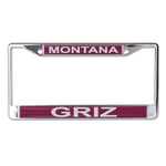 Wholesale-Montana Grizzlies Lic Plt Frame S/L Printed