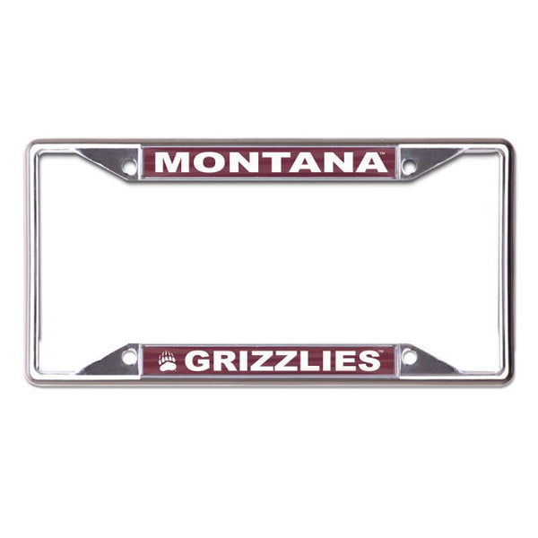 Wholesale-Montana Grizzlies Lic Plt Frame S/S Printed