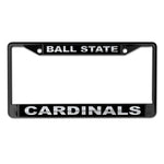 Wholesale-Ball State Cardinals Lic Plt Frame S/L Printed