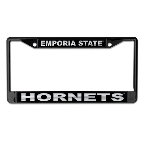 Wholesale-Emporia State Hornets Lic Plt Frame S/L Printed