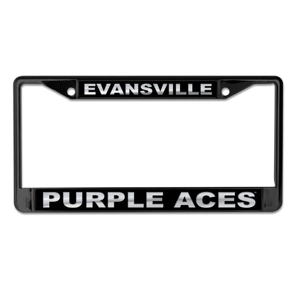 Wholesale-Evansville Purple Aces Lic Plt Frame S/L Printed