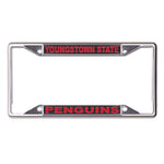 Wholesale-Youngstown State Penguins MASCOT Lic Plt Frame S/S Printed