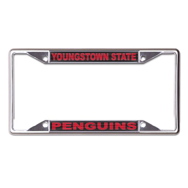 Wholesale-Youngstown State Penguins MASCOT Lic Plt Frame S/S Printed