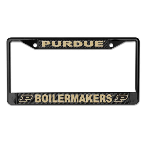 Wholesale-Purdue Boilermakers CARBON Lic Plt Frame S/L Printed