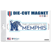 Wholesale-Memphis Tigers Outdoor Magnets 3" x 5"