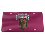 Wholesale-Montana Grizzlies Specialty Acrylic License Plate