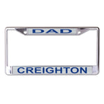 Wholesale-Creighton Bluejays DAD Lic Plt Frame S/L Printed