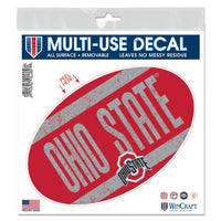 Wholesale-Ohio State Buckeyes VINTAGE OVAL All Surface Decal 6" x 6"