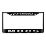 Wholesale-Tennessee Chattanooga Mocs BLACKOUT Lic Plt Frame S/L Printed