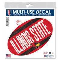 Wholesale-Illinois State Redbirds All Surface Decal 6" x 6"