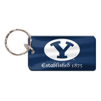 Brigham Young Cougars Keychain Rectangle