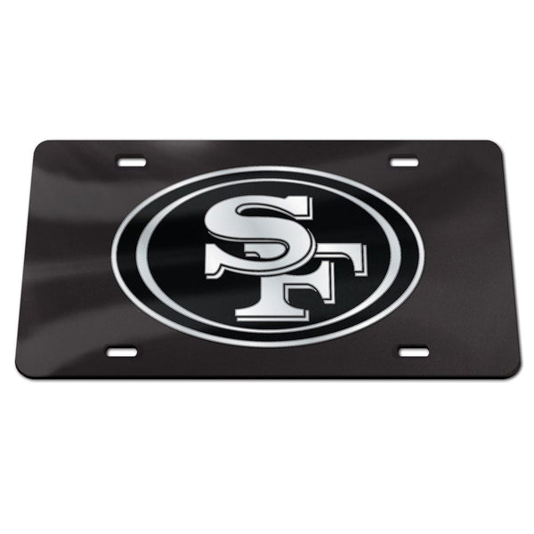 San Francisco 49ers Specialty Acrylic License Plate