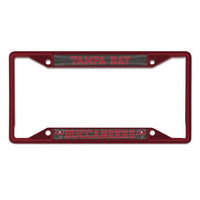 Tampa Bay Buccaneers Lic Plt Frame S/S