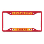 Kansas City Chiefs Lic Plt Frame S/S