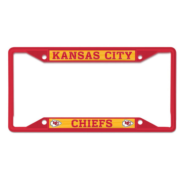 Kansas City Chiefs Lic Plt Frame S/S